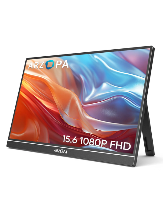 Arzopa A1 Travel Monitor | 15.6” FHD 1080P Display